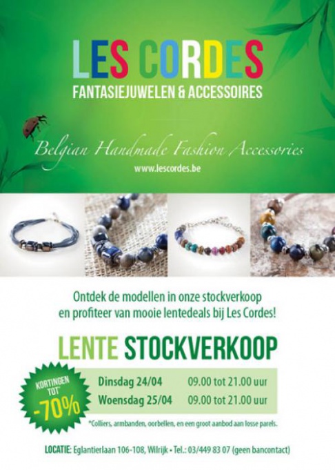 Stockverkoop 'Les Cordes' Fantasiejuwelen