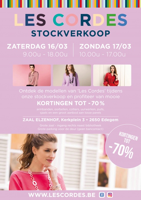 Stockverkoop 'Les Cordes'  (fantasiejuwelen)