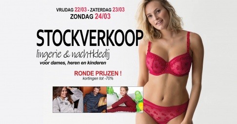 Stockverkoop lingerie and nachtkledij