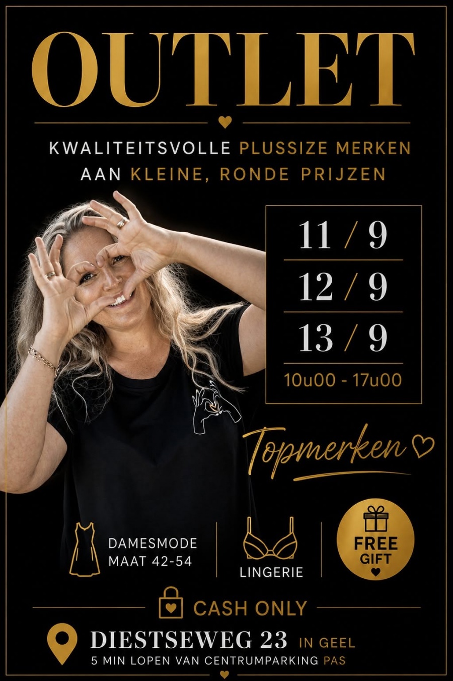 Unpocomas Dameskleding plussuze outlet