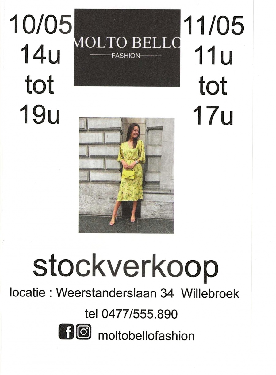 Stockverkoop Molto Bello Fashion