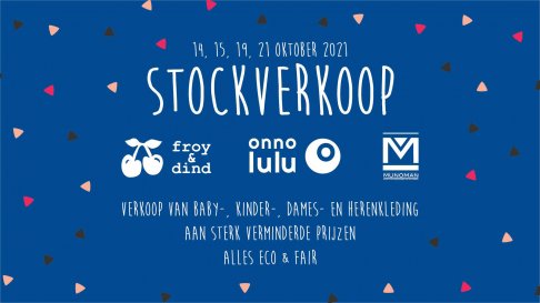 Stockverkoop duurzame Belgische mode