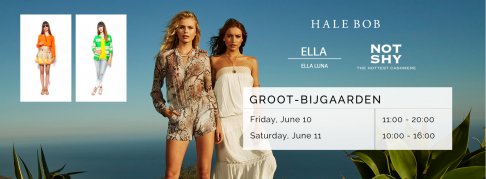 Shopping event Not Shy - Ella Luna - Hale Bob