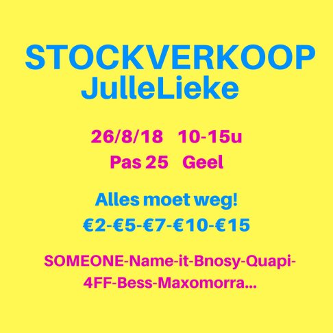 Stockverkoop JulleLieke Kinderkleding