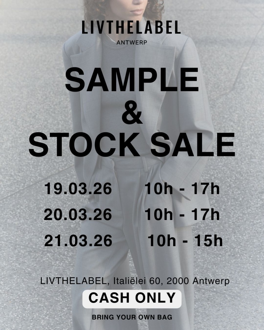 Livthelabel Antwerp – Sample & Stock Sale