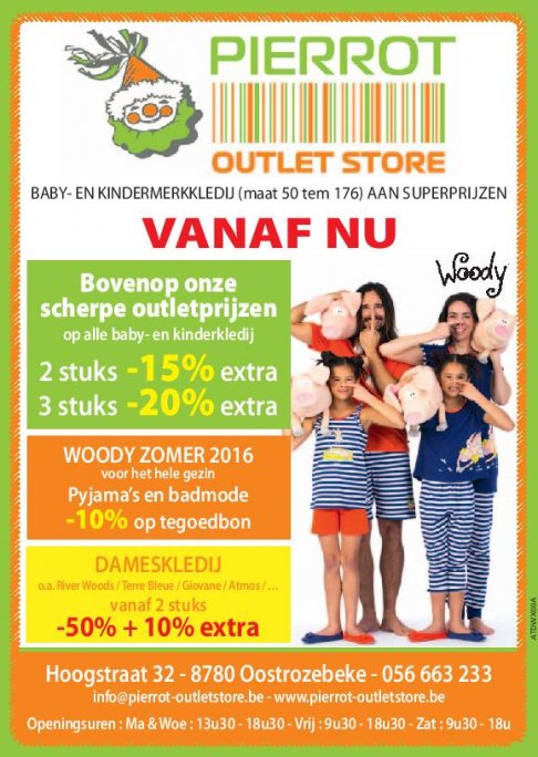 Tot -20% bovenop onze scherpe outletprijzen!!