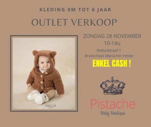 Outletverkoop Pistache Baby Boutique