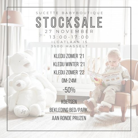 Luxe stockverkoop babykleding en toebehoren 0-2jaar
