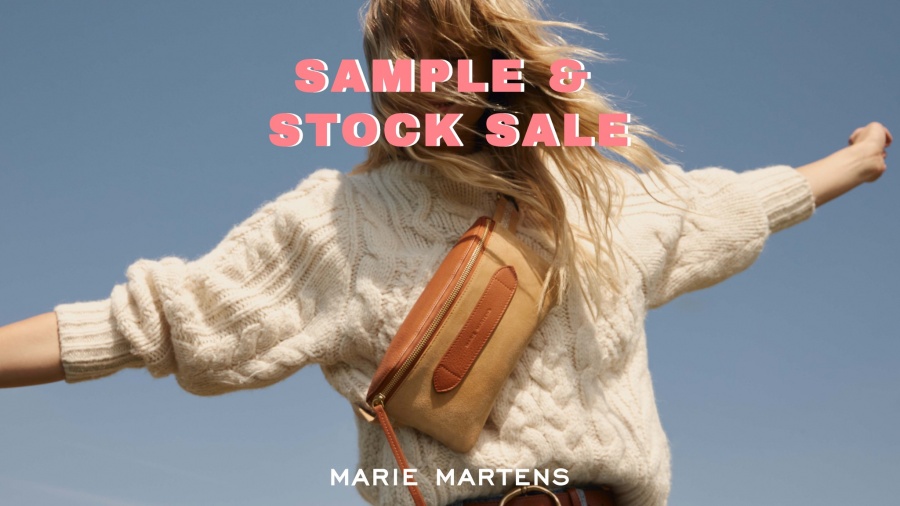 Marie Martens Paris stock- en sample sale