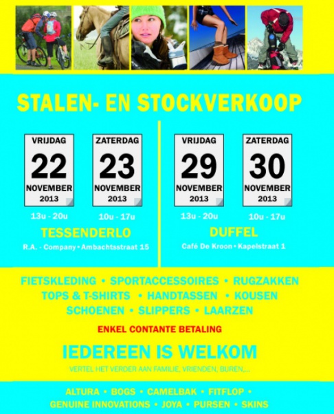 R.A.-Company Stalen- en stockverkoop - 2