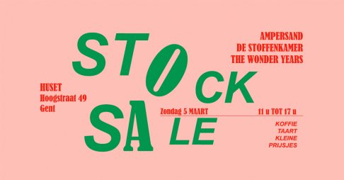 Stocksale Ampersand / De Stoffenkamer / The Wonder Years