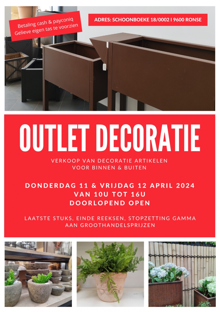 OKE DECORATIONS Outlet Decoratie voor binnen & buiten