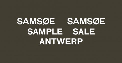 Samsøe Samsøe sample sale