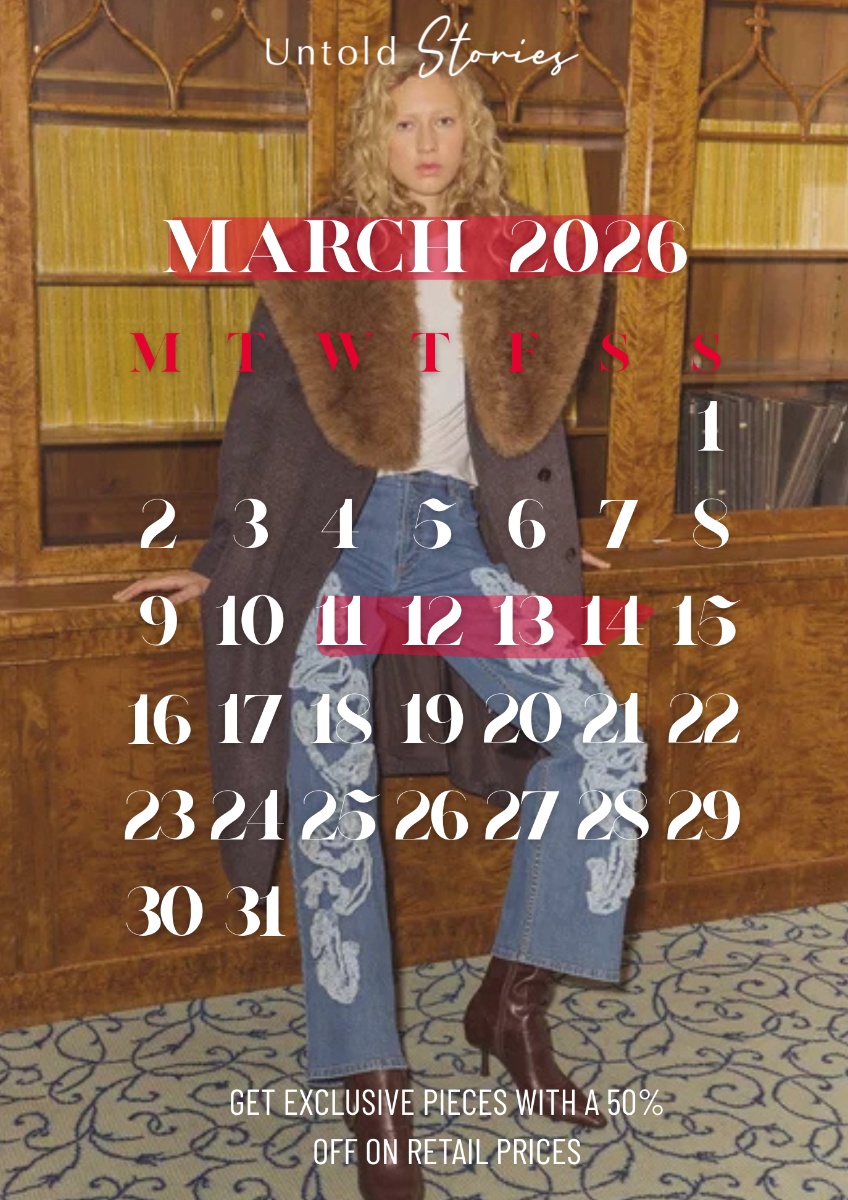 Untold Stories sample sale - 2