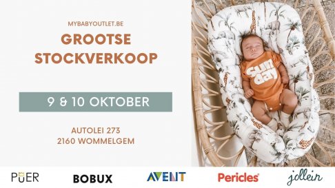 Grootse Baby Stockverkoop | 9 & 10 oktober