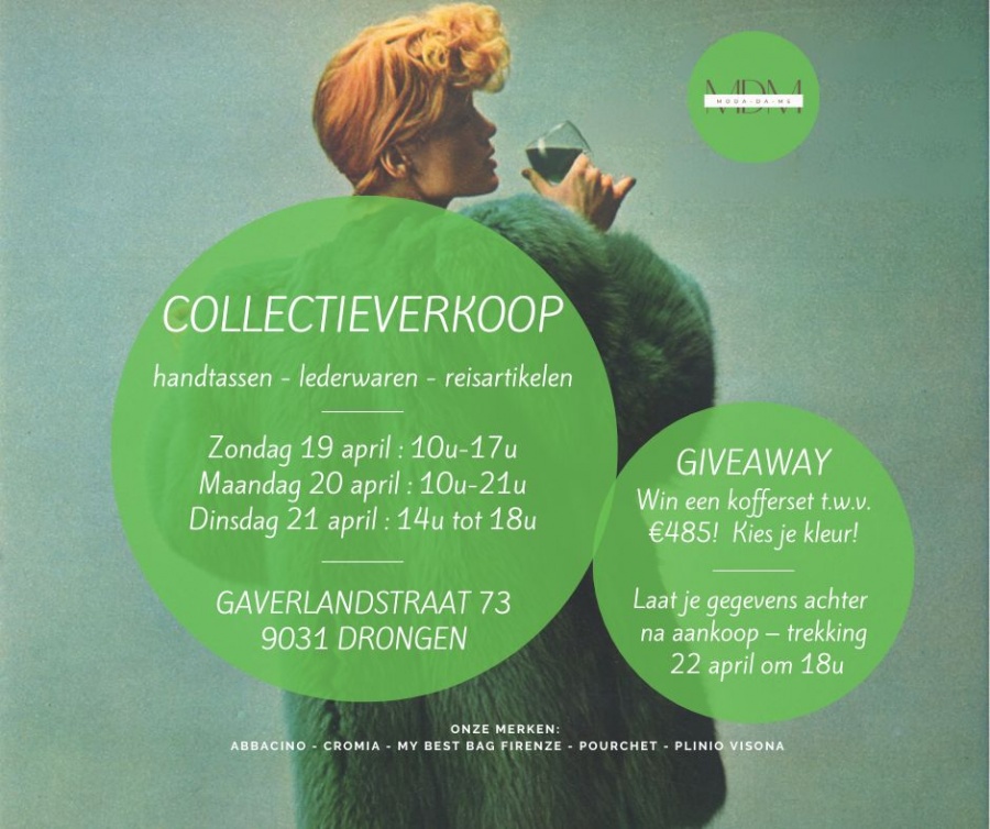 Collectieverkoop handtassen, klein lederwaren, modeaccessoires en reisartikelen