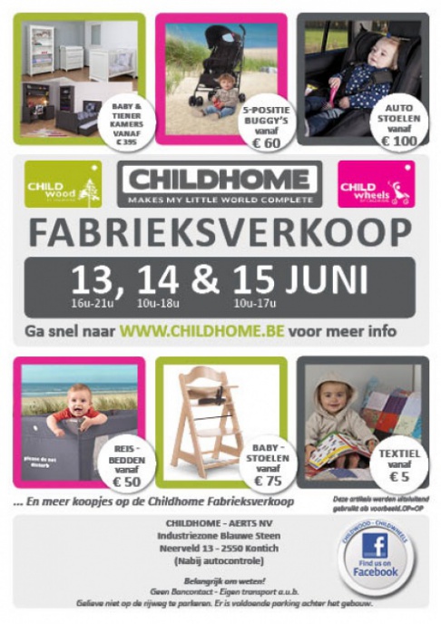 Fabrieksverkoop Childwood & Childwheels