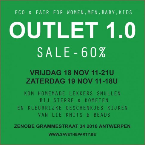 Outletverkoop Eco & fair fashion