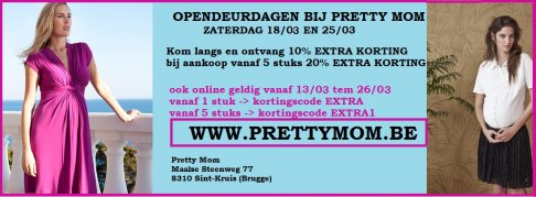 Pretty Mom Outlet Zwangerschapskleding OPENDEURDAGEN!! OOK ONLINE