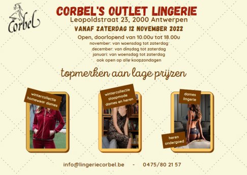 Corbel's Outlet Lingerie