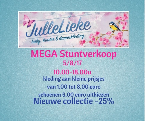 Mega stuntverkoop baby, kinder&dameskleding 5/8/17