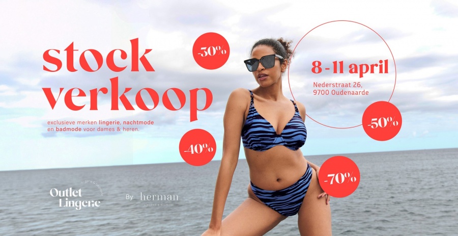 Outlet stockverkoop lingerie en badmode @lingerie Herman - 3