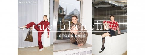 Rue Blanche stock- en sample sale