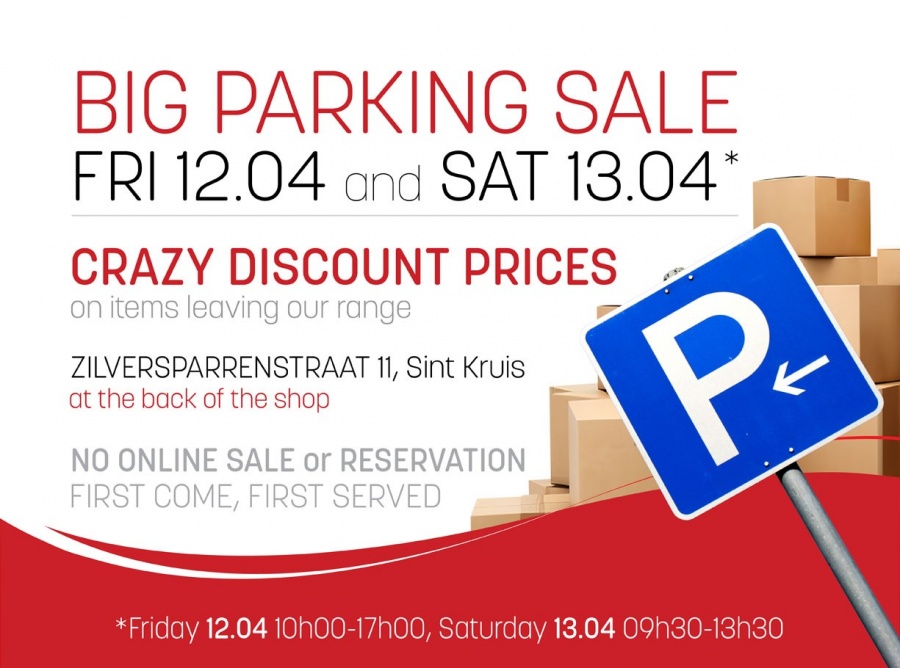 Aerobertics.be parking sale