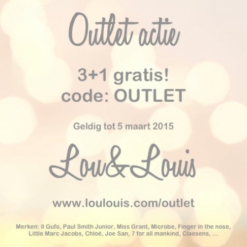 3+1 gratis op de outlet store