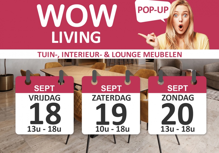 WOW! Magazijnverkoop interieurmeubelen - de keuze is reuze!