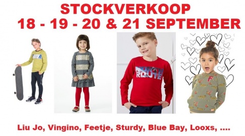 Stockverkoop wintercollecties Okidoki