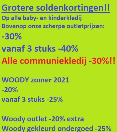 Tot -40% extra korting bovenop onze scherpe outletprijzen