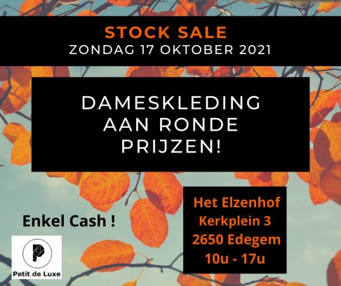 Stock SALE Dameskleding