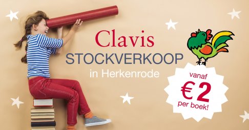 Clavis boeken stockverkoop