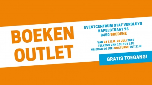 Boekenoutlet Bredene: kortingen tot wel 80%!