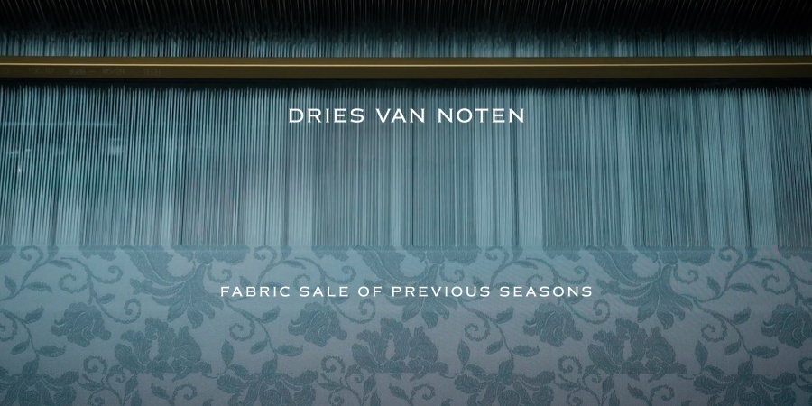 Dries Van Noten Stoffenverkoop