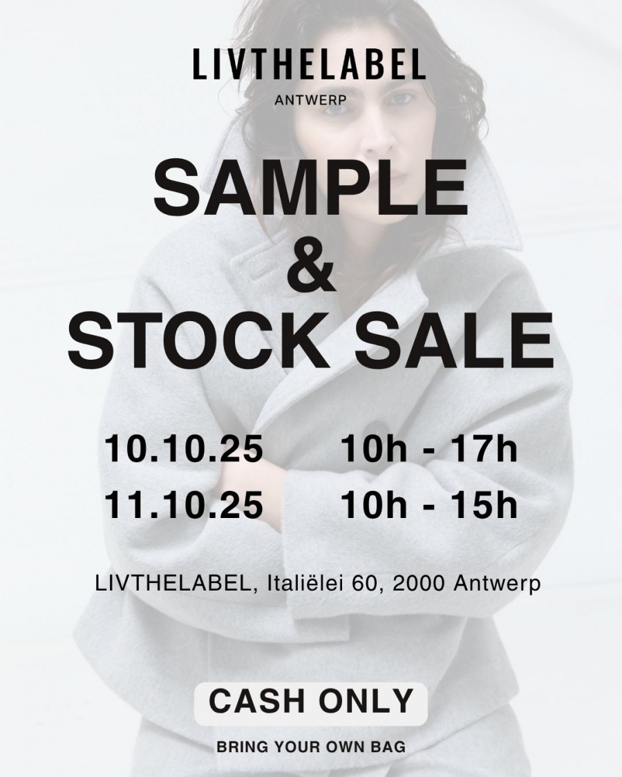 Livthelabel Antwerp sample & stock sale
