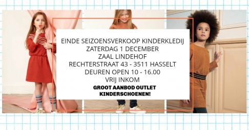 Grote stock en einde seizoenverkoop kinderkledij en schoenen (Hasselt)
