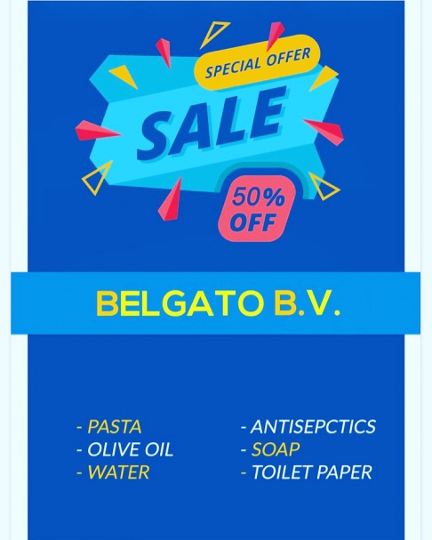 BELGATO BV SUMMER SALE ALLES AAN -50%