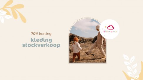 The baby's corner stockverkoop -70% & season