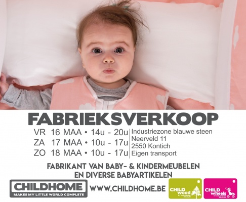 Fabrieksverkoop Childwood Childweels 