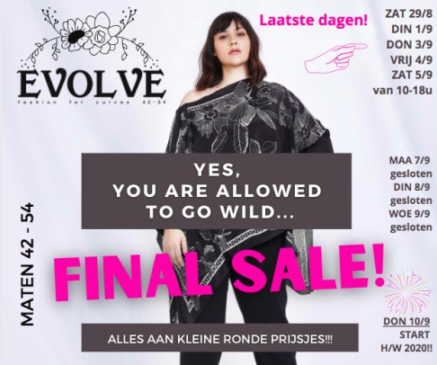 Plus size stockverkoop: ronde prijzen