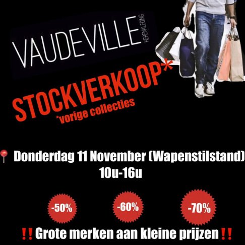Vaudeville stockverkoop