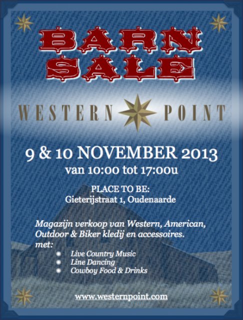 BARN SALE - Western Point
