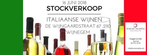 Stockverkoop Italiaanse wijnen