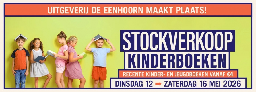 Stockverkoop kinderboeken Uitgeverij De Eenhoorn