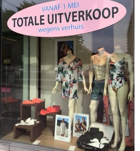 Totale Uitverkoop Elégance Lingerie Genk