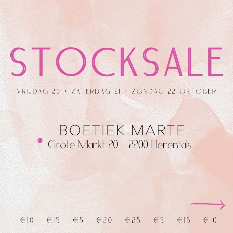 Boetiek Marte stocksale