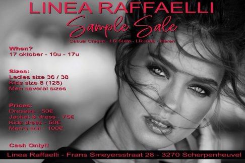 Linea Raffaelli sample sale