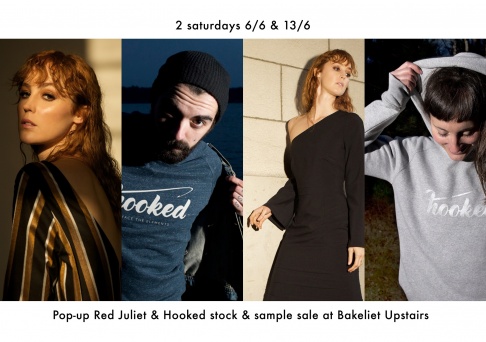 Pop-up Red Juliet & Hooked stock sale at Bakeliet Upstairs